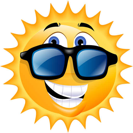 Soleil à lunettes